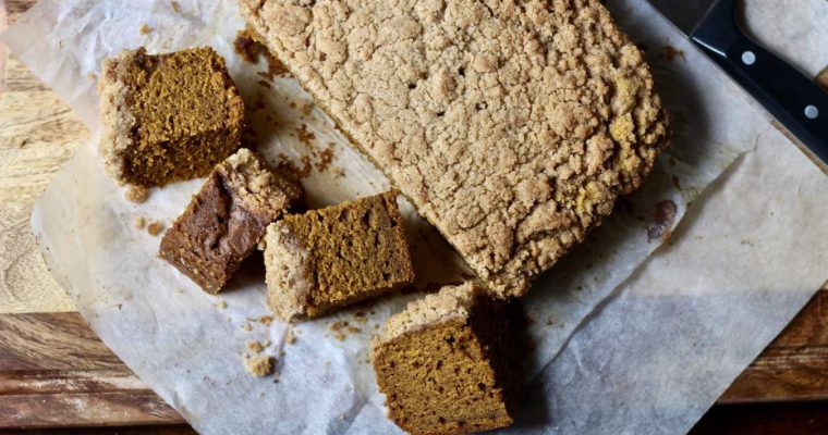 Pumpkin Spice Coffee Cake