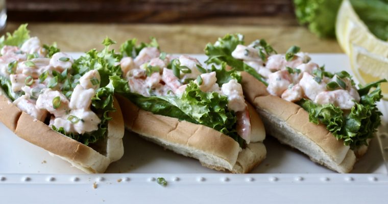 New England Style Shrimp Rolls