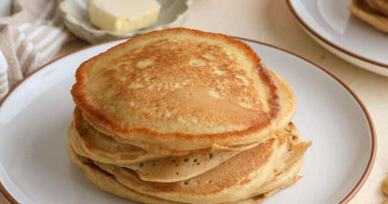 Fluffy Dairy Free Buttermilk Pancakes