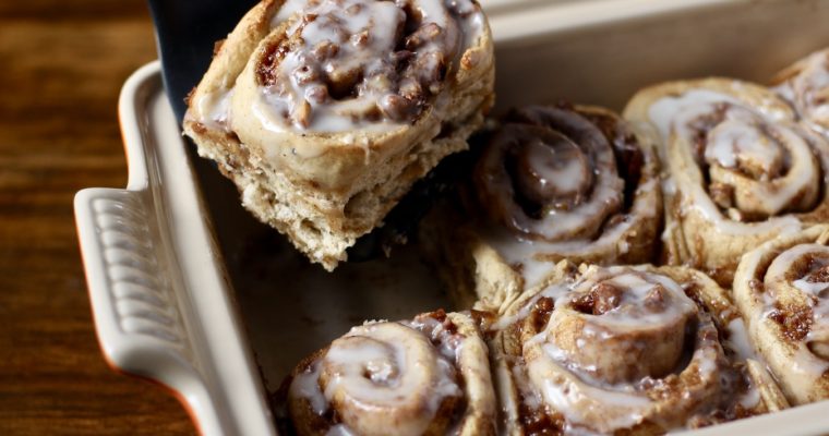 Banana Bread Cinnamon Rolls