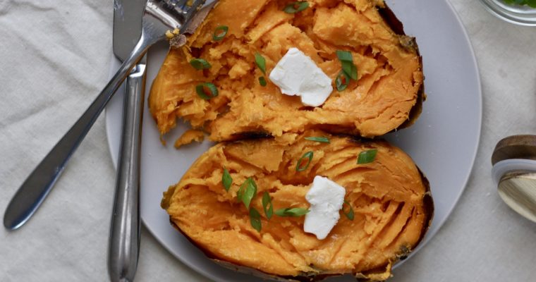 Oven Baked Sweet Potatoes