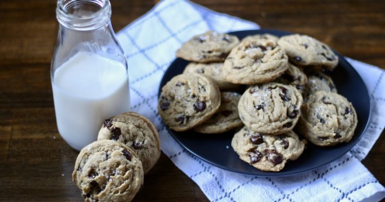 Eggless Chocolate Chip Cookies