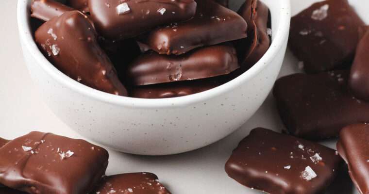 Chocolate Covered Graham Crackers with Sea Salt