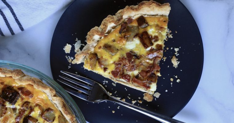 Bacon and Potato Quiche