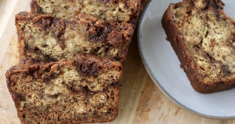 Cinnamon Swirl Banana Bread