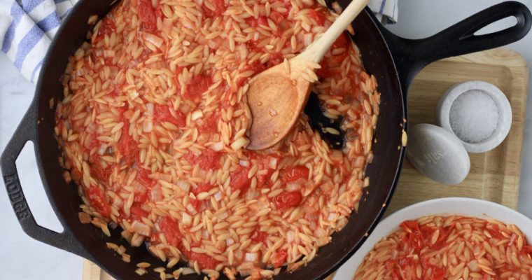 Roasted Tomato Orzo