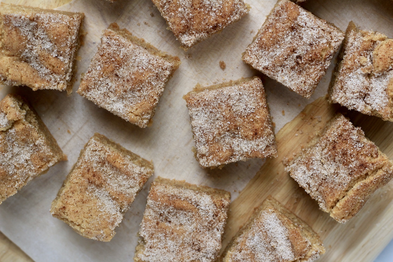 Snickerdoodle Cookie Bars