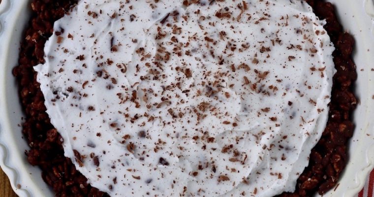 Mint Chocolate Ice Cream Pie