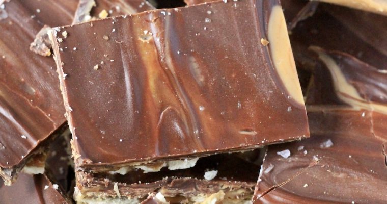 Chocolate Peanut Butter Toffee