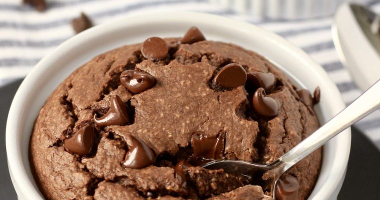 Chocolate Baked Oats with Protein