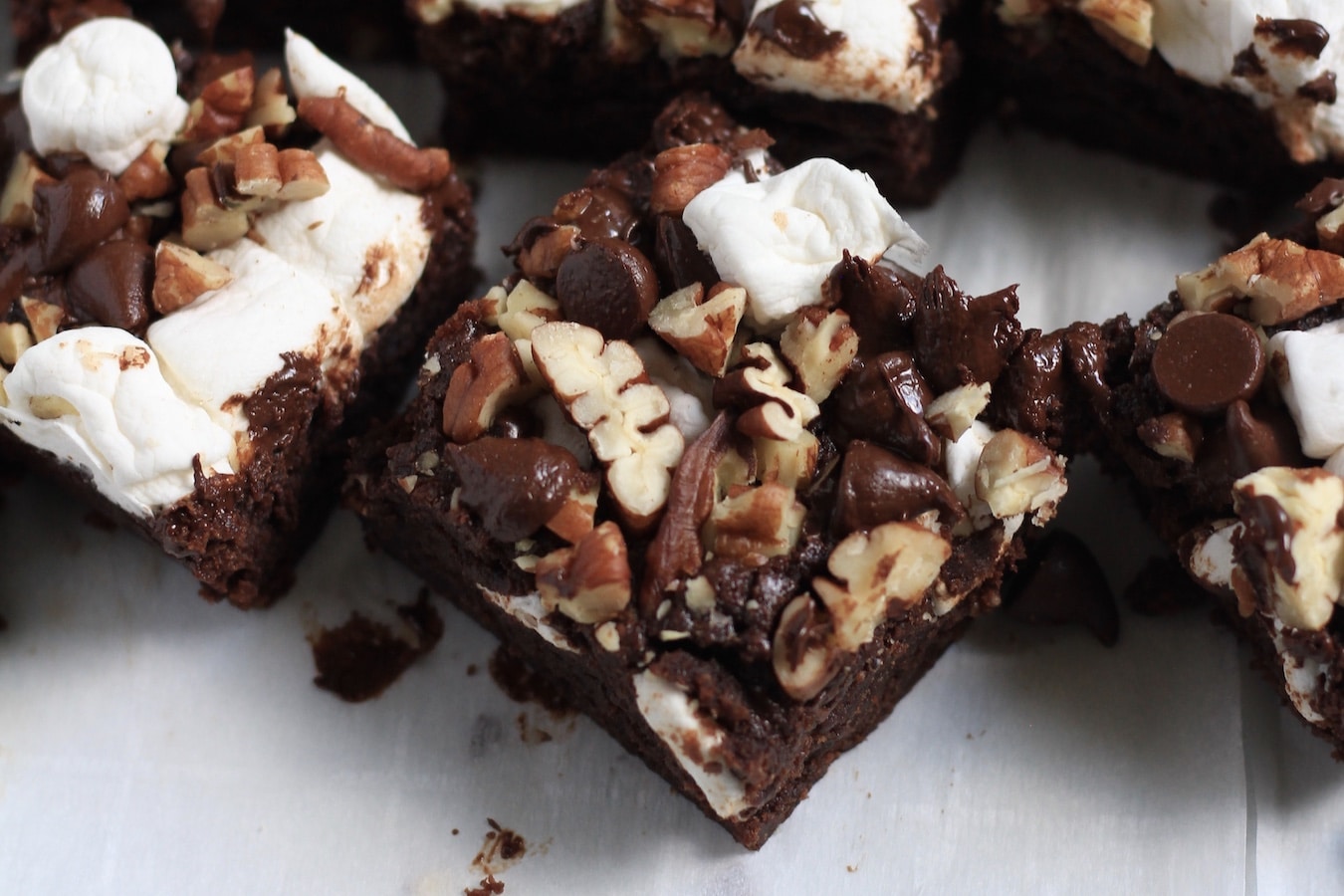 Vegan Rocky Road Brownies - My Life After Dairy