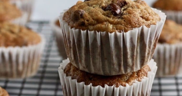 Chunky Monkey Banana Muffins