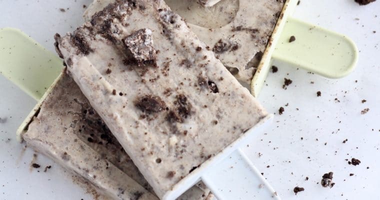 Cookies and Cream Popsicles