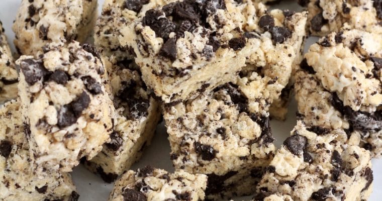 Oreo Rice Krispie Treats