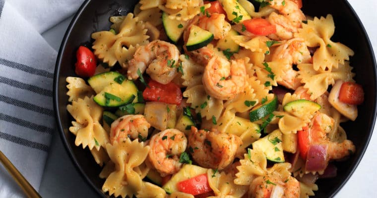 Shrimp and Vegetable Pasta