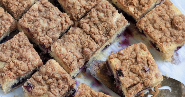Lemon Blueberry Coffee Cake