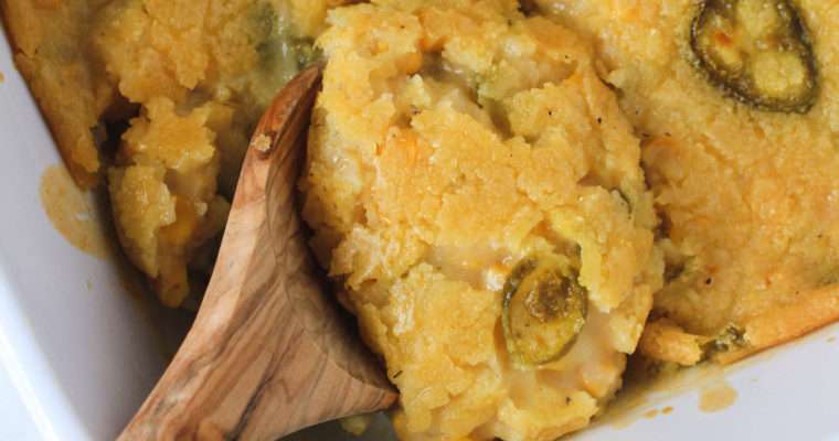 Jalapeño Corn Casserole