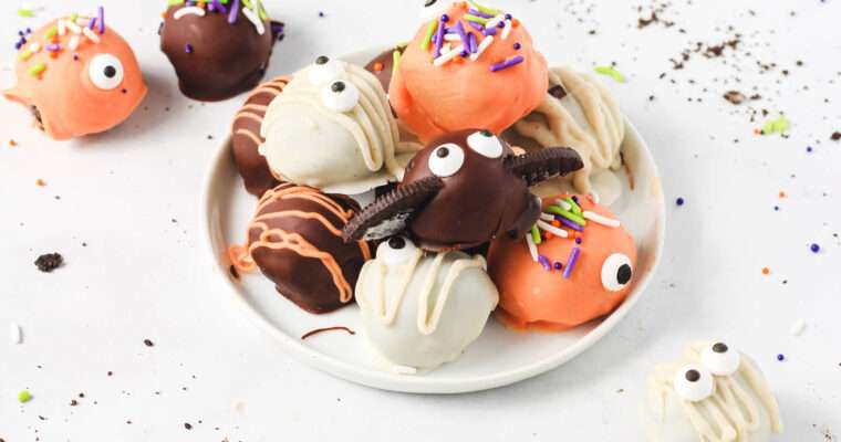 Halloween Oreo Truffles