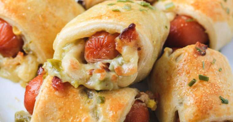 Jalapeño Popper Pigs in a Blanket