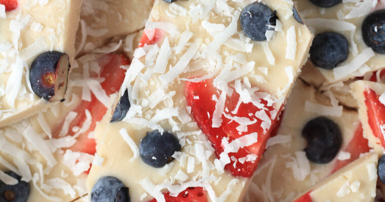 Vegan Frozen Yogurt Bark