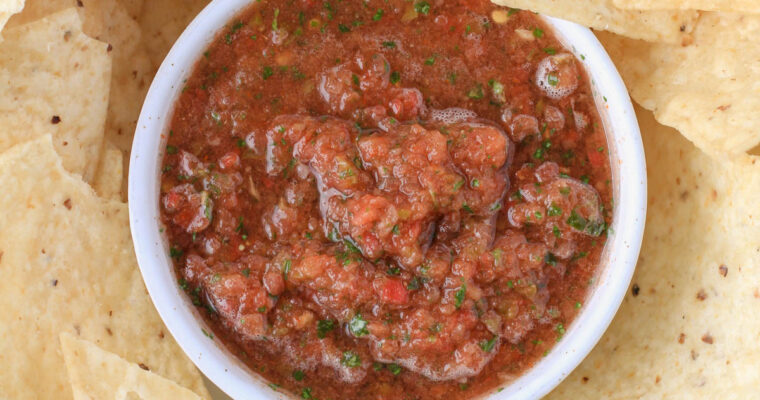 Mom’s Blender Salsa