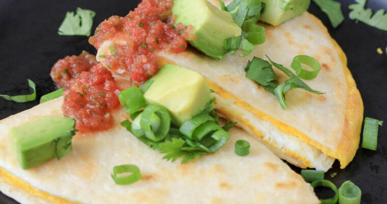 Egg-a-dilla (Egg Quesadilla)