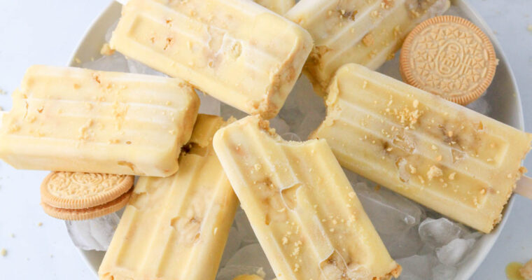 Banana Pudding Popsicles