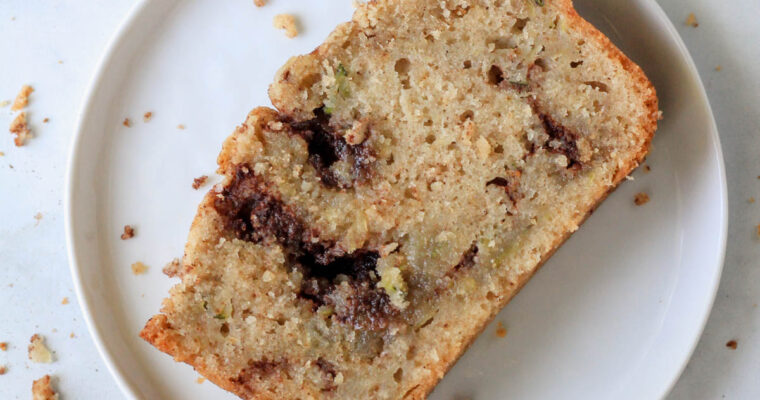 Dairy-Free Cinnamon Swirl Zucchini Bread