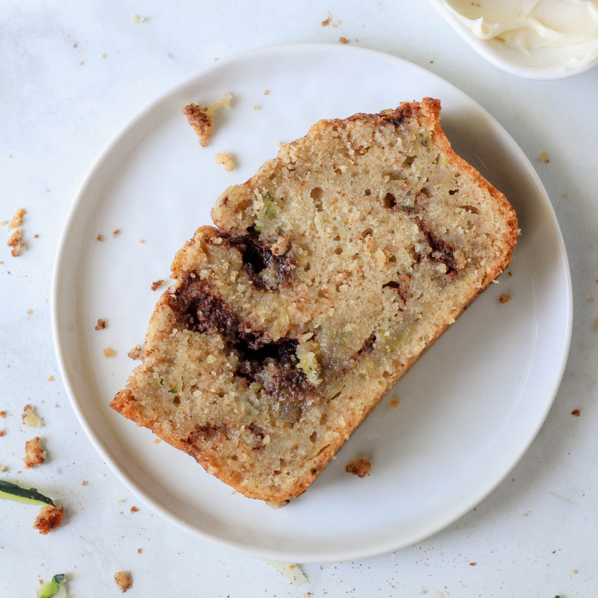 Dairy-Free Cinnamon Swirl Zucchini Bread - My Life After Dairy