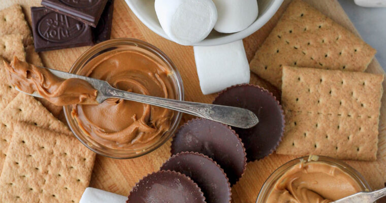 Dairy-Free S’mores Board