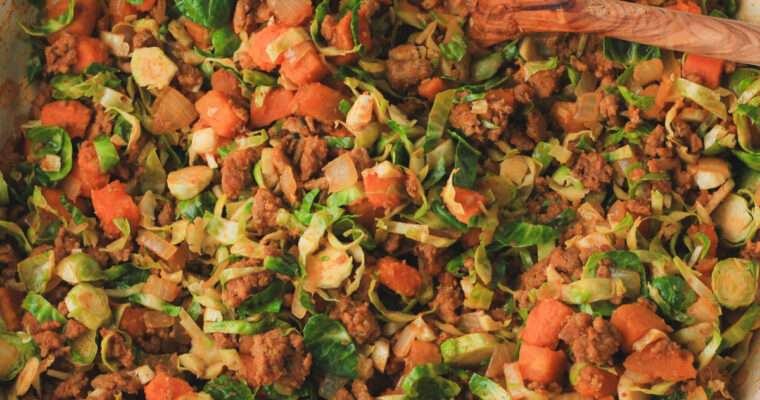 Turkey Taco Sweet Potato Skillet