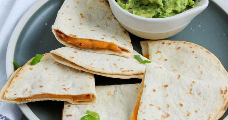 Air Fryer Quesadillas (Dairy-Free)
