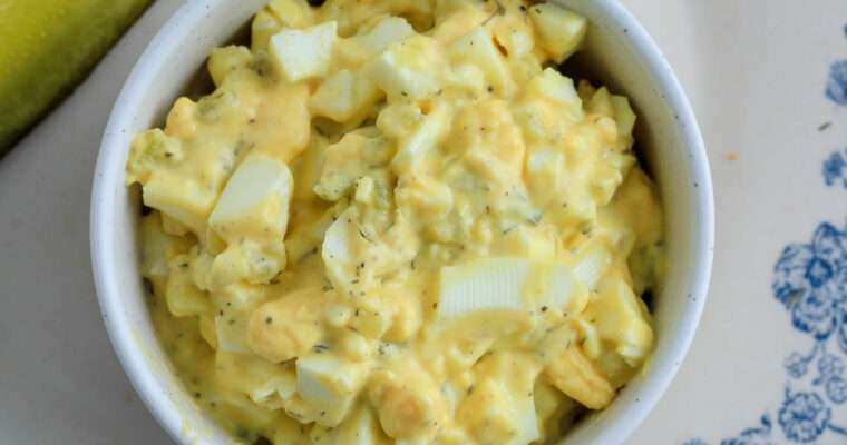 Dill Pickle Egg Salad