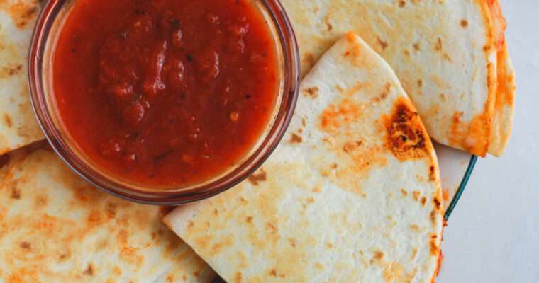 Dairy-Free Pizza Quesadillas