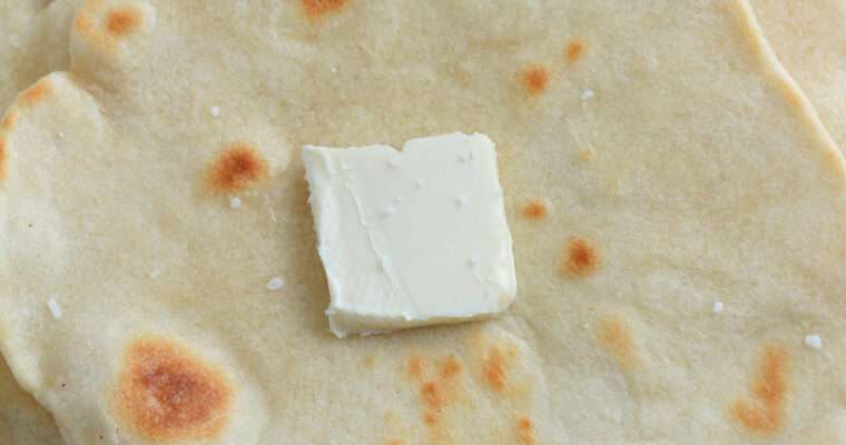 Homemade Vegan Flour Tortillas