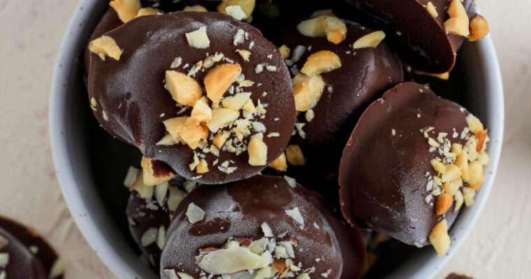Chocolate Dipped Banana Bites