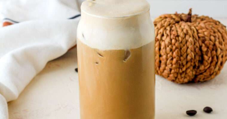 Vegan Pumpkin Spice Cold Foam