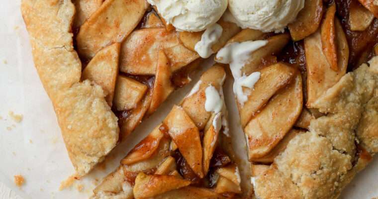 Vegan Apple Galette