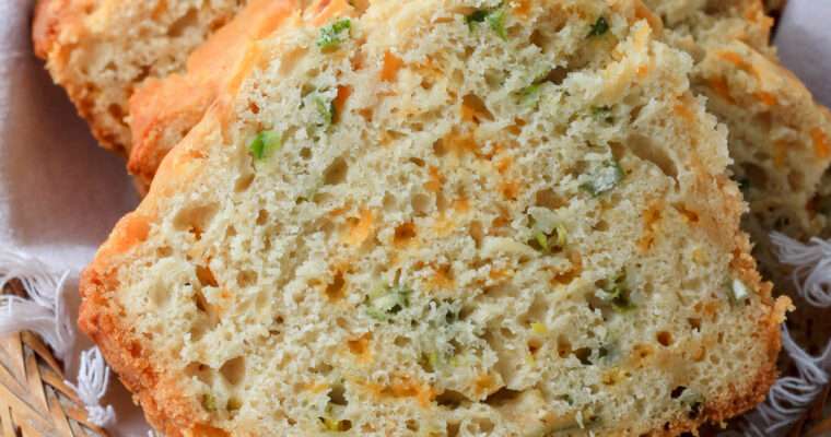 Cheddar and Onion Beer Bread