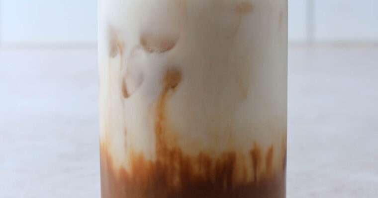 Vegan Chocolate Protein Almond Milk Shaken Espresso