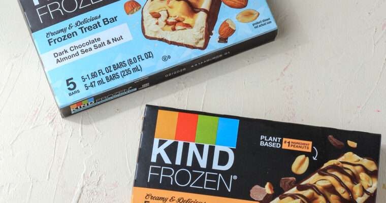 Kind Frozen Treat Bars Review