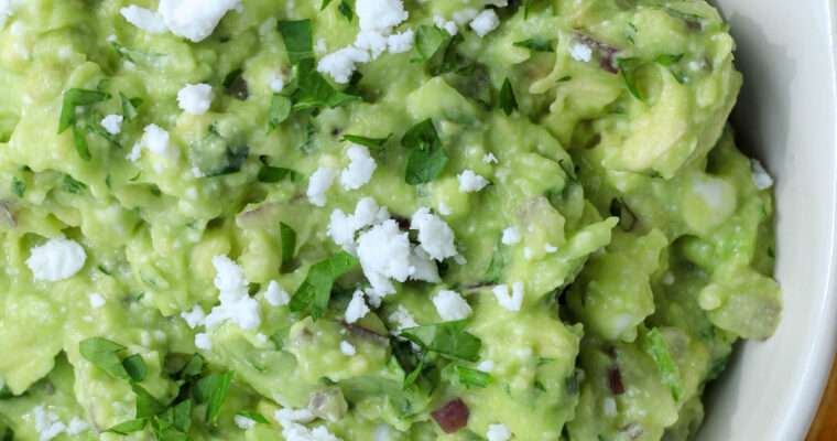 Vegan Feta Avocado Dip