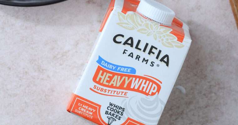 Califia Farms Heavy Whip Substitute Review
