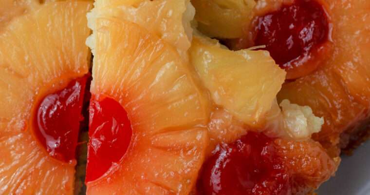 Vegan Pineapple Upside Down Cake