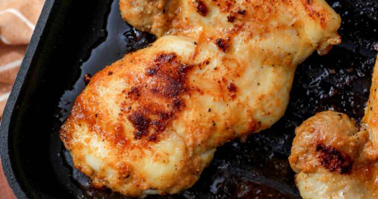 Juicy Grill Pan Chicken in the Kitchen