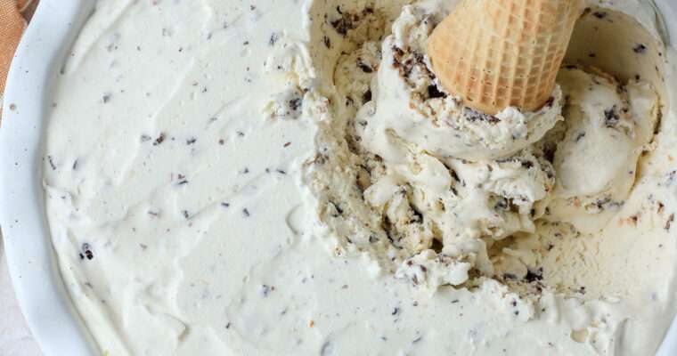 No Churn Drumstick Ice Cream