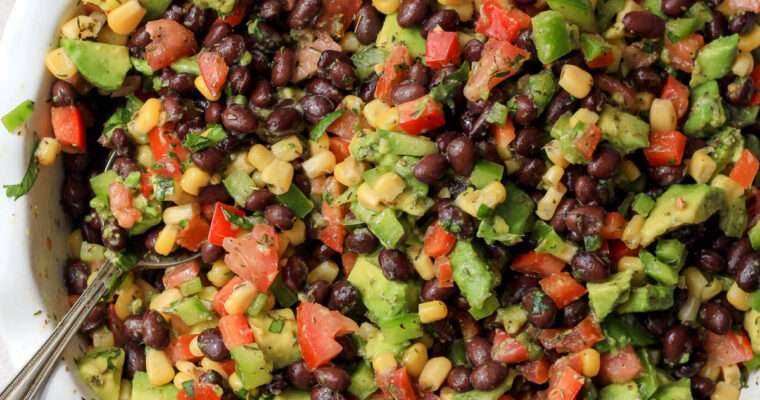 Texas Caviar (Avocado and Black Bean Dip)
